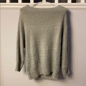Over sized off shoulder sweater